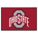 Ohio State 4X6 Logo Mat - Landscape