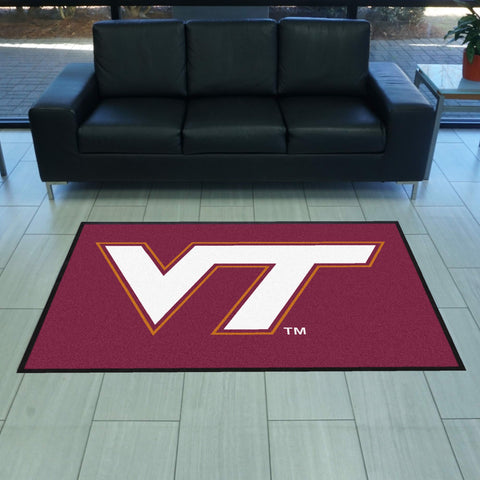 Virginia Tech 4X6 Logo Mat - Landscape