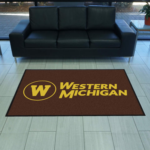 Western Michigan 4X6 Logo Mat - Landscape