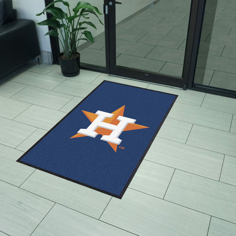 Houston Astros 3X5 High-Traffic Mat with Durable Rubber Backing