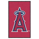 Los Angeles Angels 3X5 High-Traffic Mat with Durable Rubber Backing