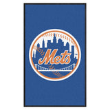 New York Mets 3X5 High-Traffic Mat with Durable Rubber Backing