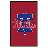 Philadelphia Phillies 3X5 High-Traffic Mat with Durable Rubber Backing