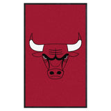 Chicago Bulls 3X5 High-Traffic Mat with Rubber Backing
