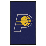 Indiana Pacers 3X5 High-Traffic Mat with Durable Rubber Backing