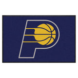 Indiana Pacers 4X6 High-Traffic Mat with Durable Rubber Backing