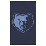 Memphis Grizzlies 3X5 High-Traffic Mat with Rubber Backing
