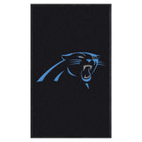 Carolina Panthers 3X5 High-Traffic Mat with Durable Rubber Backing