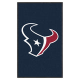 Houston Texans 3X5 High-Traffic Mat with Durable Rubber Backing