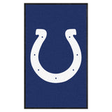 Indianapolis Colts 3X5 High-Traffic Mat with Durable Rubber Backing