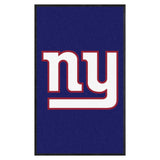 New York Giants 3X5 High-Traffic Mat with Durable Rubber Backing