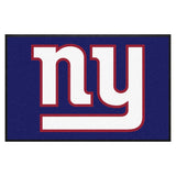 New York Giants 4X6 High-Traffic Mat with Durable Rubber Backing