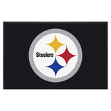 Pittsburgh Steelers 4X6 High-Traffic Mat with Durable Rubber Backing