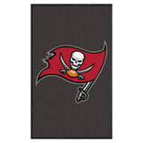 Tampa Bay Buccaneers 3X5 High-Traffic Mat with Durable Rubber Backing