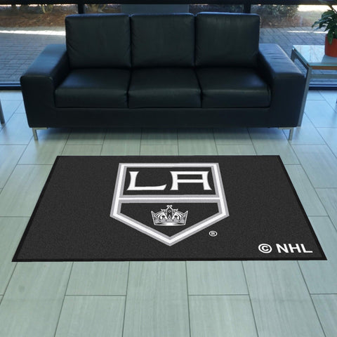Los Angeles Kings 4X6 High-Traffic Mat with Durable Rubber Backing