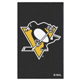 Pittsburgh Penguins 3X5 High-Traffic Mat with Rubber Backing
