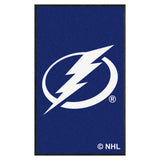 Tampa Bay Lightning 3X5 High-Traffic Mat with Rubber Backing