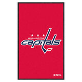 Washington Capitals 3X5 High-Traffic Mat with Durable Rubber Backing