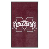 Mississippi State 3X5 Logo Mat - Portrait