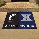 House Divided - Xavier / Cincinnati Rug 34 in. x 42.5 in.