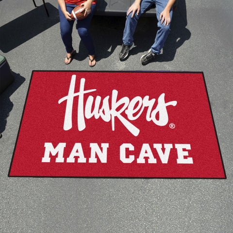 University of Nebraska Man Cave UltiMat 59.5"x94.5"