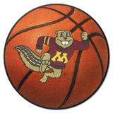 Minnesota Basketball Mat Round - 27" diameter
