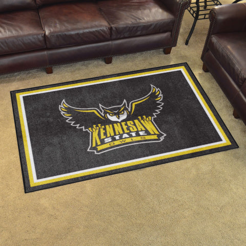 Kennesaw State 4x6 Rug