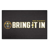 Denver Nuggets 2023 NBA Finals Champions Starter Mat Accent Rug - 19in. x 30in.