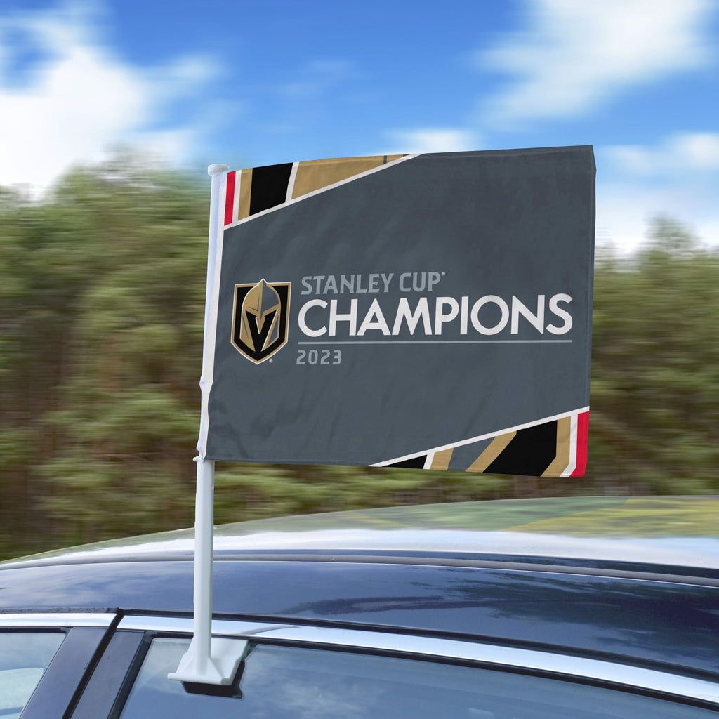 Vegas Golden Knights 2023 Stanley Cup Champions Car Flag Large 1pc 11 –  Reality Check Xtreme