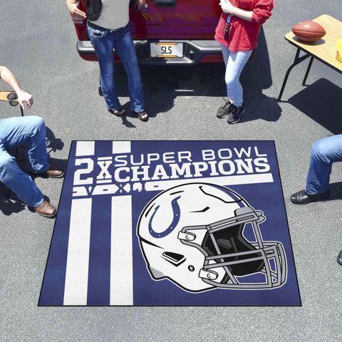 Indianapolis Colts Dynasty Tailgater Rug - 5ft. x 6ft.