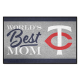 Minnesota Twins World's Best Mom Starter Mat Accent Rug - 19in. x 30in.