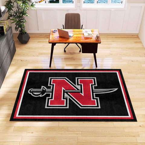 Nicholls State Colonels 5ft. x 8 ft. Plush Area Rug