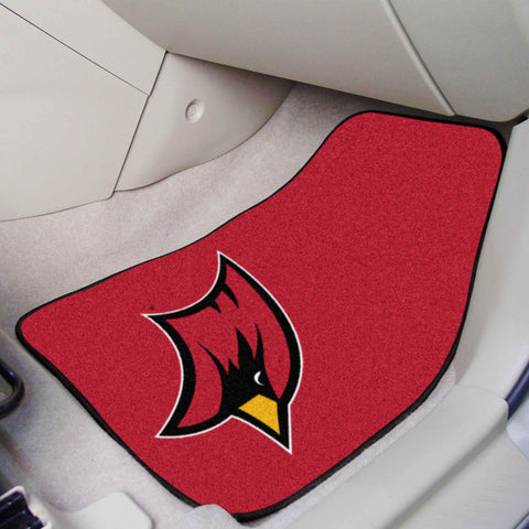Saginaw Valley State Cardinals Front Carpet Car Mat Set - 2 Pieces