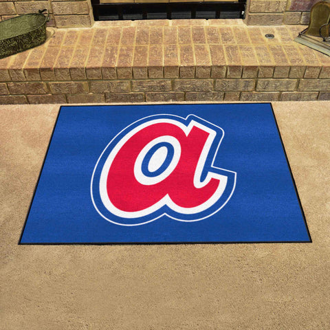 Boston Braves All-Star Rug - 34 in. x 42.5 in. - Retro Collection