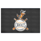 Baltimore Orioles Ulti-Mat Rug - 5ft. x 8ft. - Retro Collection