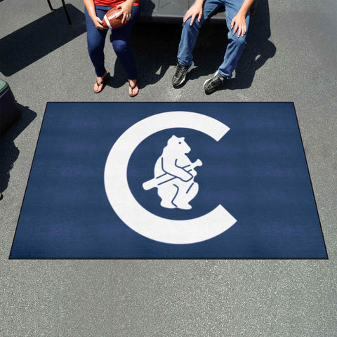 Chicago Cubs Ulti-Mat Rug - 5ft. x 8ft. - Retro Collection