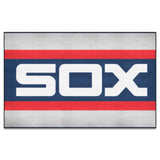 Chicago White Sox Ulti-Mat Rug - 5ft. x 8ft. - Retro Collection