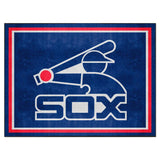 Chicago White Sox 8ft. x 10 ft. Plush Area Rug - Retro Collection