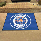 Detroit Tigers All-Star Rug - 34 in. x 42.5 in. - Retro Collection