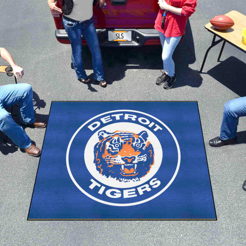 Detroit Tigers Tailgater Rug - 5ft. x 6ft. - Retro Collection