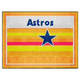 Houston Astros 8ft. x 10 ft. Plush Area Rug - Retro Collection