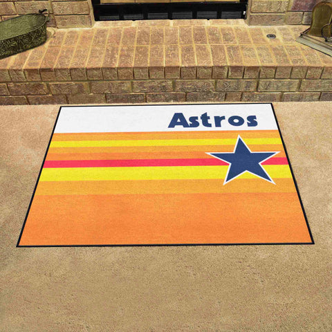 Houston Astros All-Star Rug - 34 in. x 42.5 in. - Retro Collection