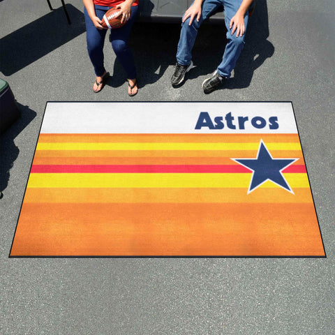 Houston Astros Ulti-Mat Rug - 5ft. x 8ft. - Retro Collection