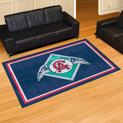 Anaheim Angels 5ft. x 8 ft. Plush Area Rug - Retro Collection