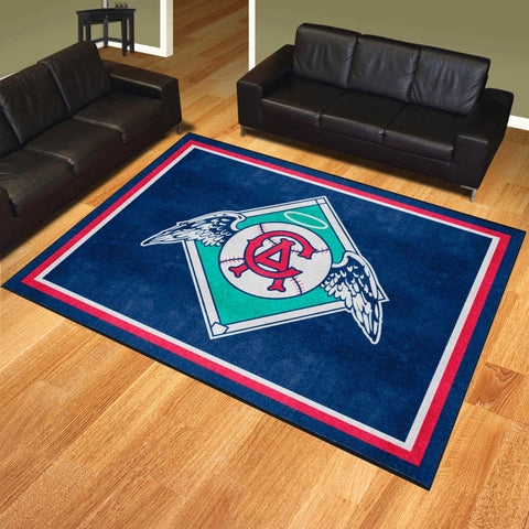 Anaheim Angels 8ft. x 10 ft. Plush Area Rug - Retro Collection