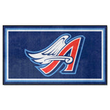 Anaheim Angels 3ft. x 5ft. Plush Area Rug - Retro Collection
