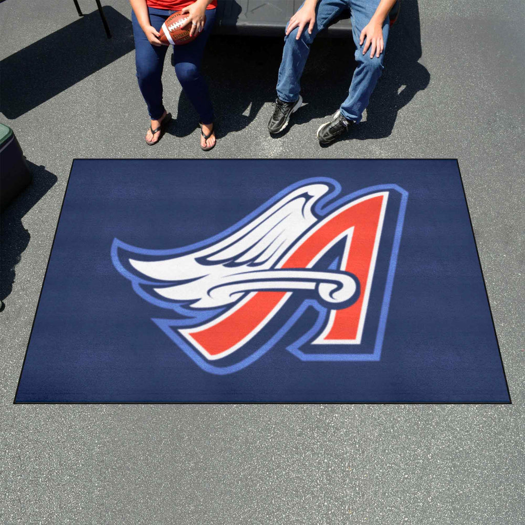 Anaheim Angels Ulti-Mat Rug - 5ft. x 8ft. - Retro Collection
