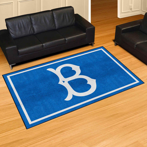 Brooklyn Dodgers 5ft. x 8 ft. Plush Area Rug - Retro Collection