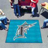 Florida Marlins Tailgater Rug - 5ft. x 6ft. - Retro Collection