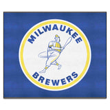 Milwaukee Brewers Tailgater Rug - 5ft. x 6ft. - Retro Collection